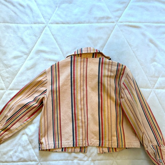 BDG Striped Jean Jacket - Picture 3 of 3